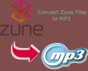How to Convert Zune files to MP3 